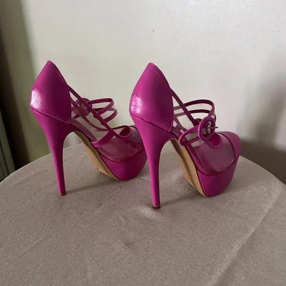 Barbie Pink 6 inch heels Shoe Republic LA - Picture 3 of 8